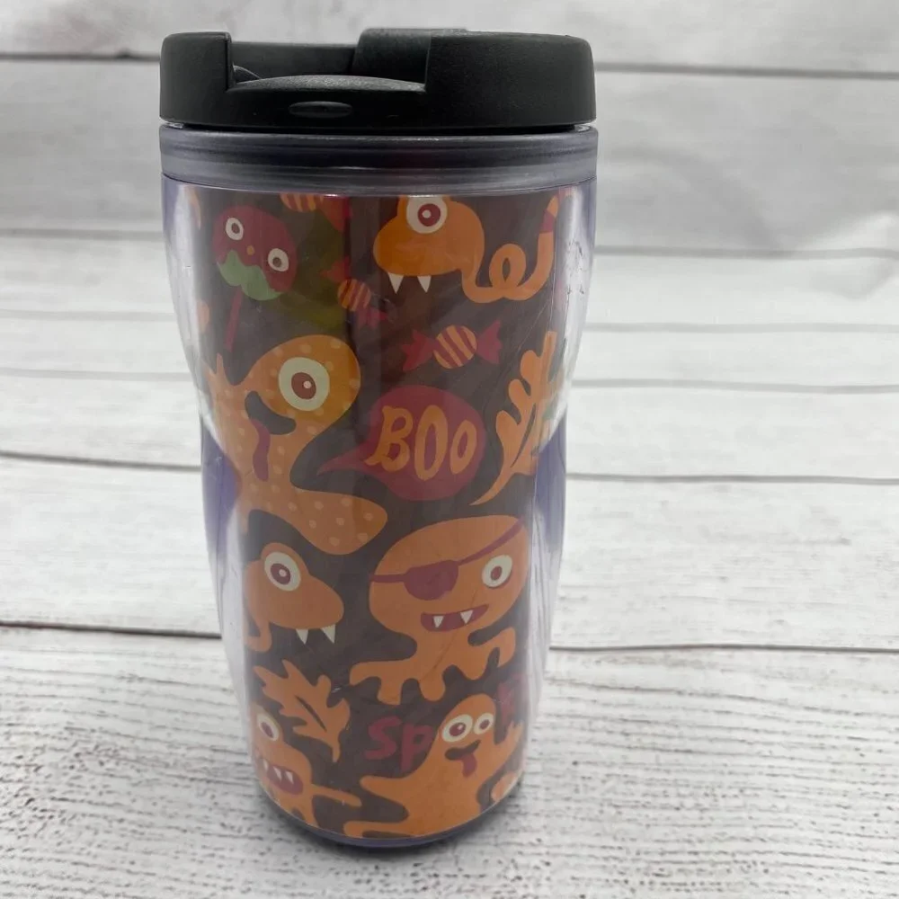 Starbucks 2004 8oz Halloween Fall Hot/Cold Travel Cup